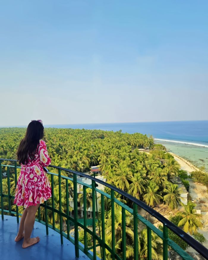 Ngắm nhìn biển Bangaram ở Ấn Độ từ trên cao tuyệt đẹp
