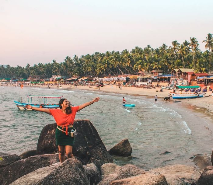 Có nhiều hoạt động vui vẻ, thú vị ở Bãi biển Palolem, Goa Ấn Độ