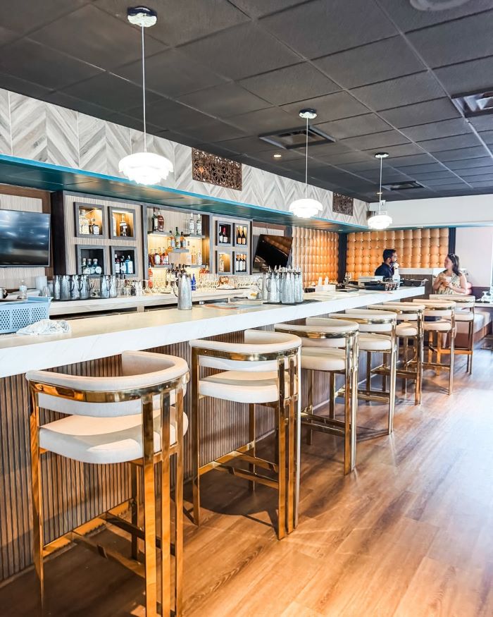 Không gian bên trong nhà hàng Veda sang trọng