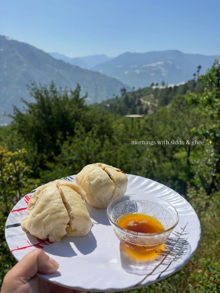 Du lịch Himachal Pradesh và thưởng thức món ăn bánh mì Siddu