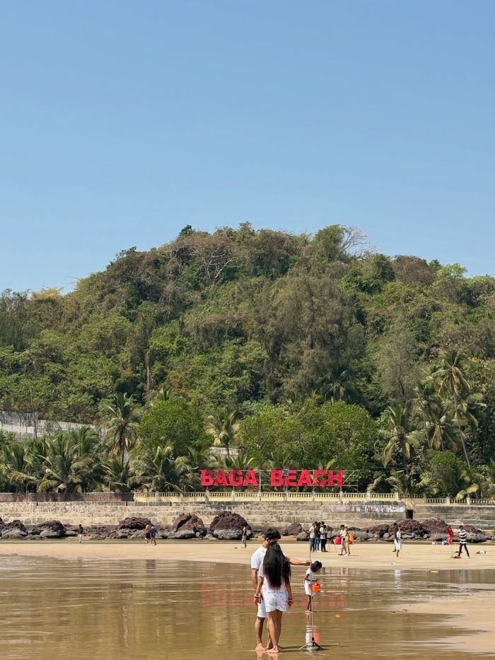 Bãi biển Baga với nhiều hoạt động thú vị