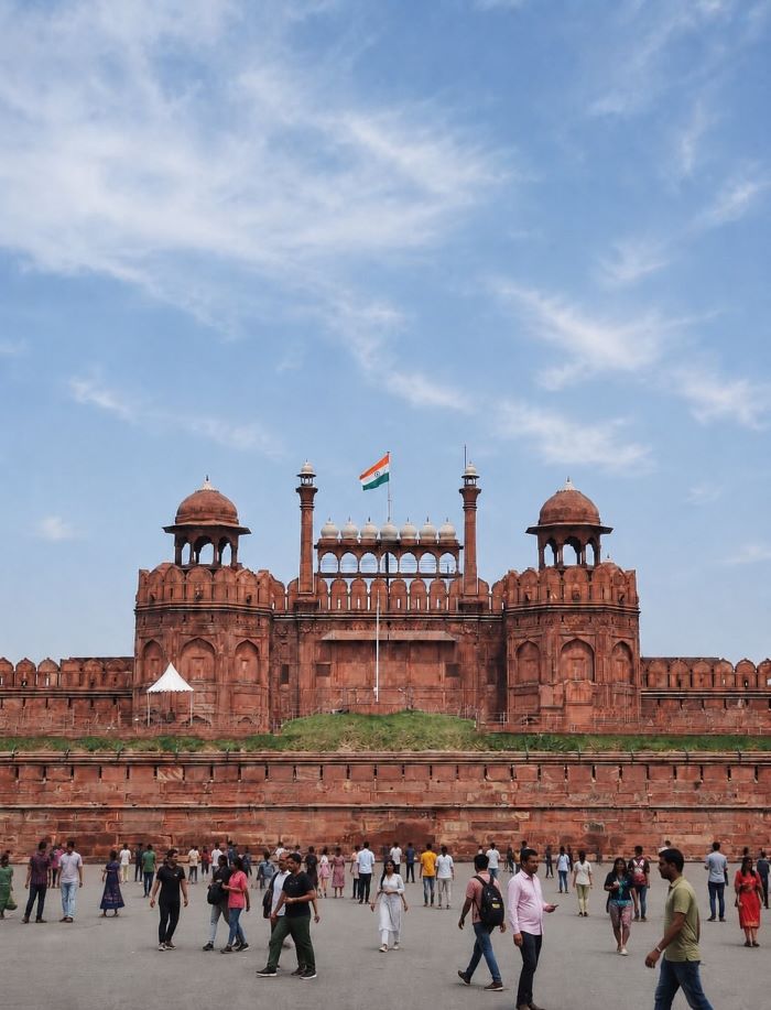 Pháo Đài Đỏ nổi tiếng ở Delhi bạn có thể khám phá