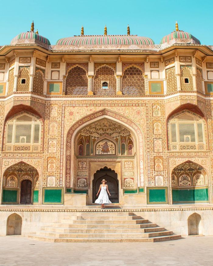 Có những bức ảnh tuyệt đẹp ở Amber Fort