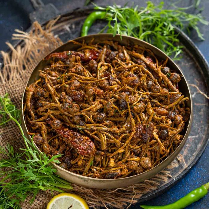 Món rau củ Ker Sangri có màu sắc độc đáo